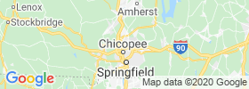 North Chicopee map